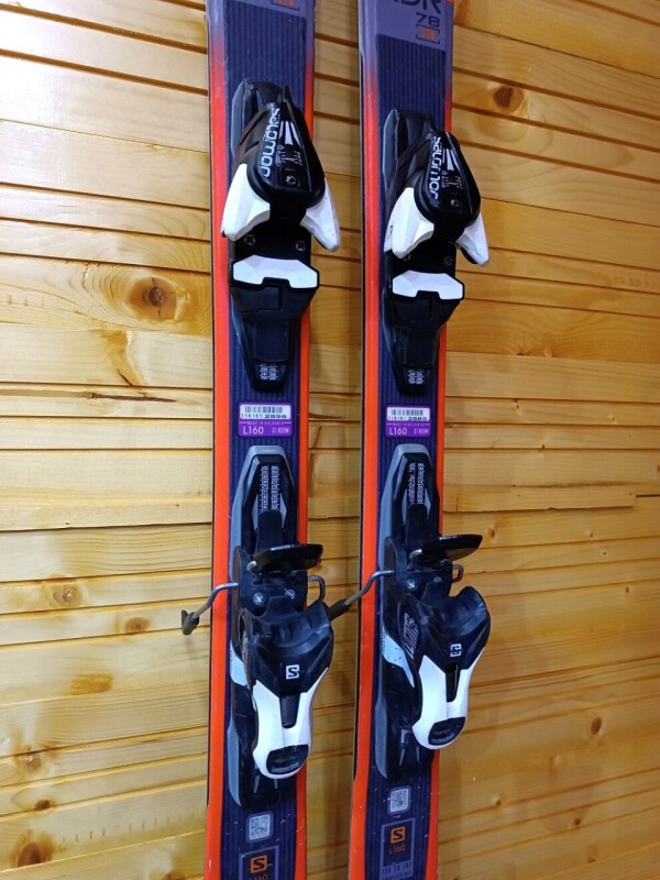 LYŽE SALOMON XDR 78 STR 160CM